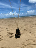 Gold Tektite Necklace