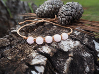 Rose Quartz Anklet