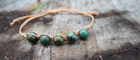 African Turquoise Anklet