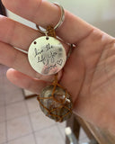 Crazy Lace Jasper Key Ring